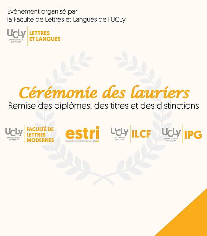 Actu - Invitation Cérémonie des lauriers - remise des diplômes