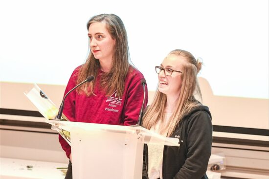 Cérémonie des lauriers - promotion 2017-2018 - étudiantes - discours