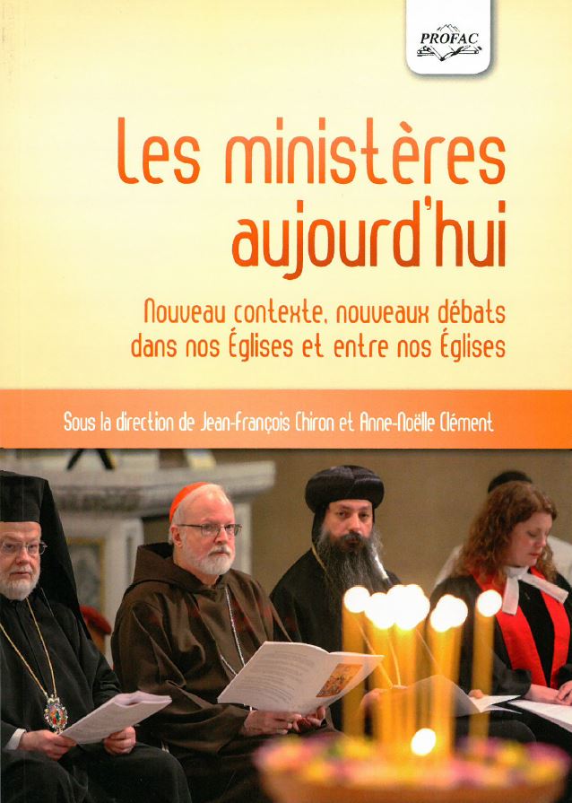 Page de couverture du livre Les ministères aujourd'hui - Profac