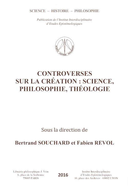 Couverture publication chercheurs  controverse création