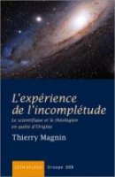 Couverture Expérience de l'incomplétude