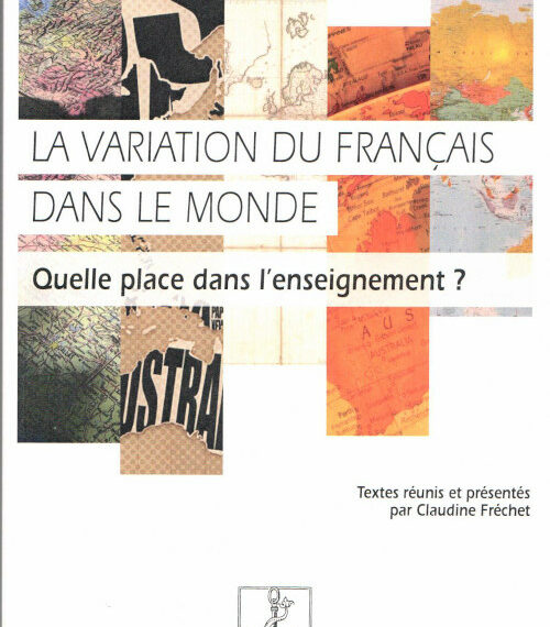 Couverture publication chercheurs variation du français