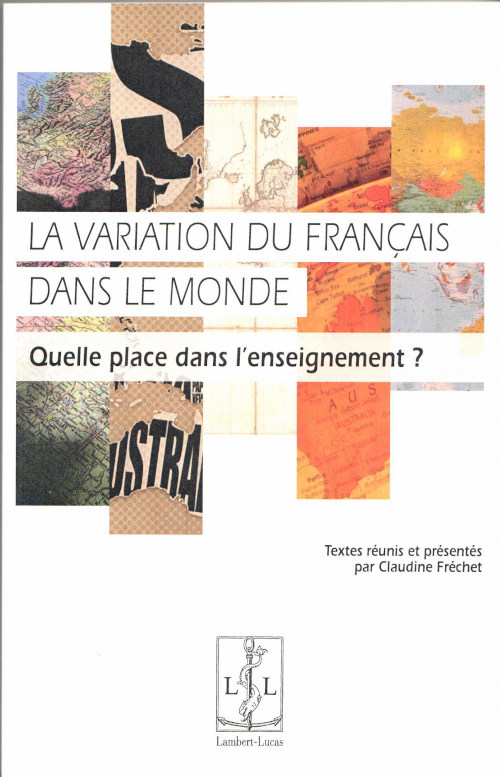 Couverture publication chercheurs variation du français