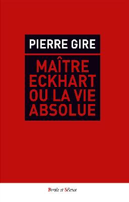 Couverture Maître Eckhart ou la vie absolue