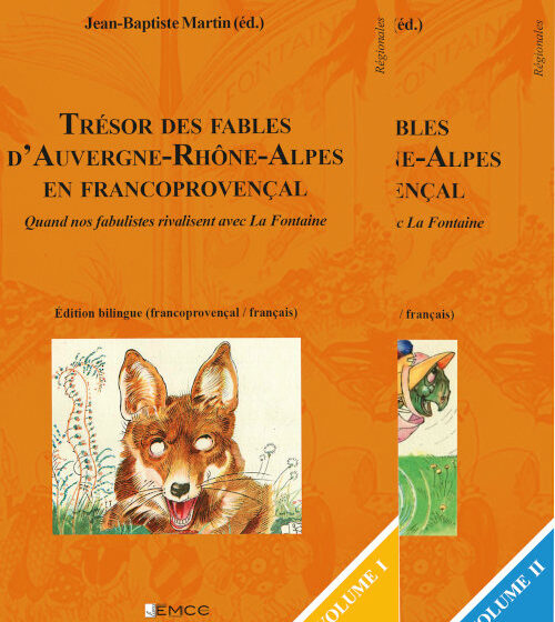 Couverture publication chercheurs Tresor des fables