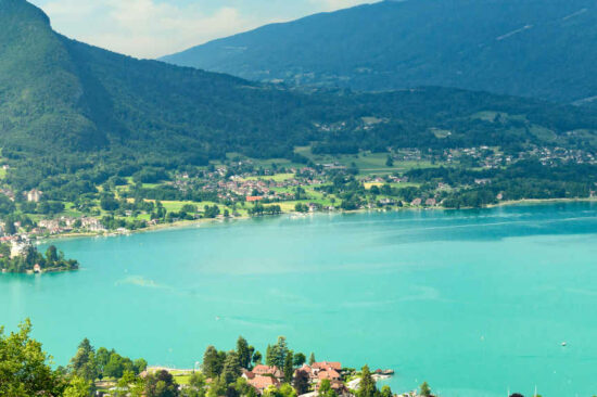 Photo du lac d'Annecy