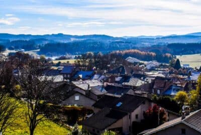 campagne vue d'un point haut