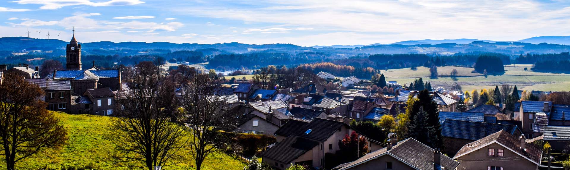 campagne vue d'un point haut