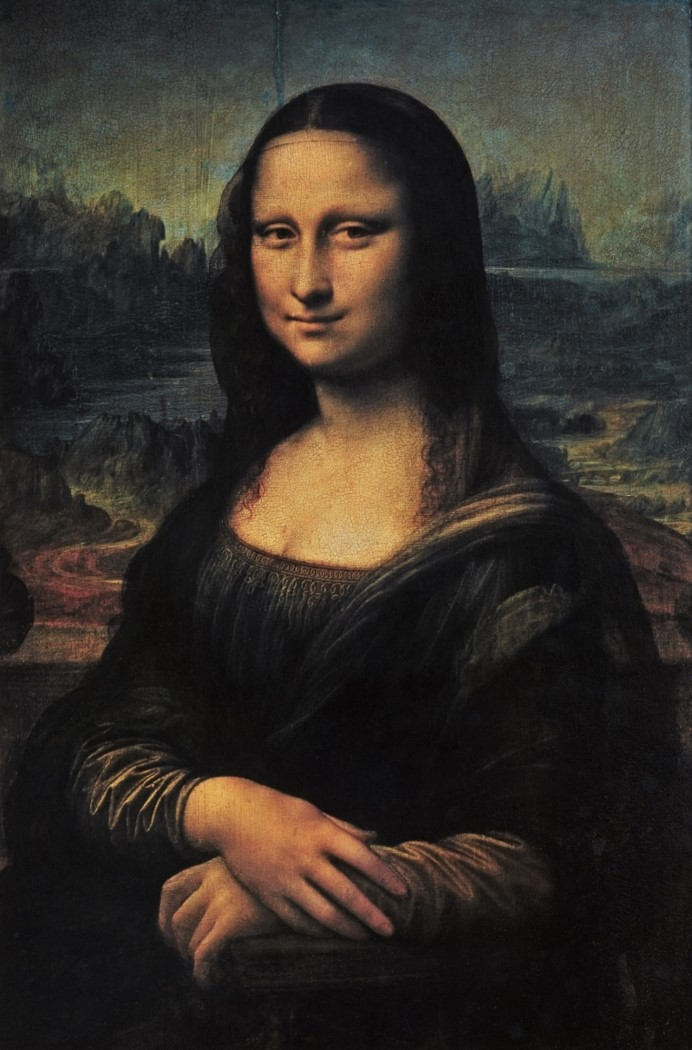 10. Portrait de femme (La Joconde ou Mona Lisa). Leonard de Vinci