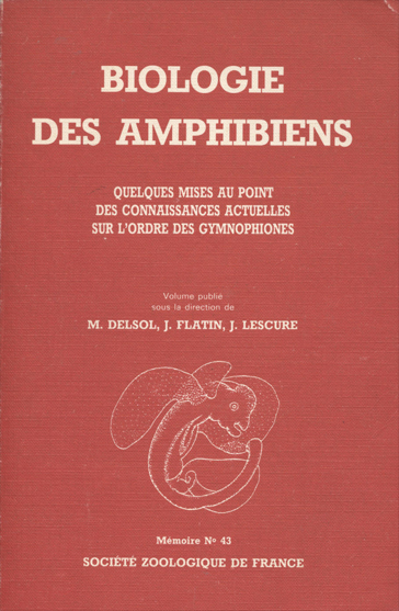 Livre sur la biologie des amphibiens