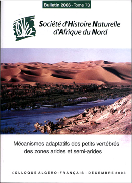 Couverture du colloque algéro-français publications chercheurs
