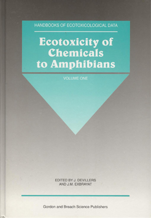 couverture livre ecotoxicity