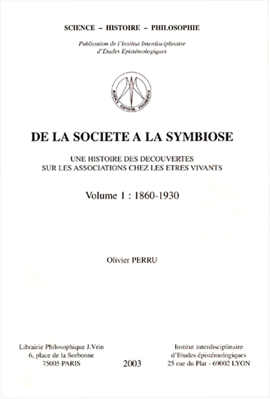 Couverture ouvrage Collection "Science Histoire Philosophie"
