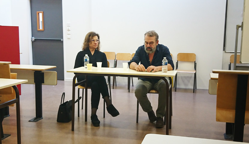 Claudia Stavisky et Philippe Torreto