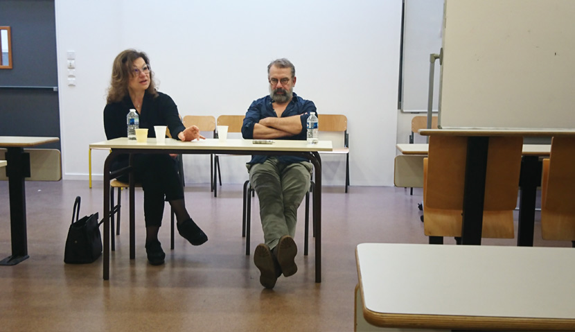 Claudia Stavisky et Philippe Torreto