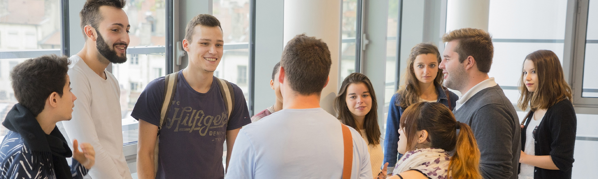 étudiants en groupe