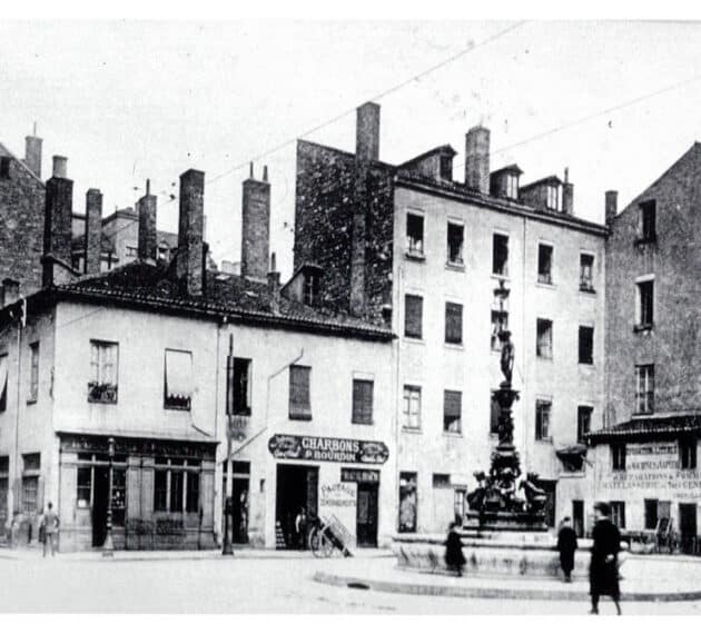 Place Antoine Vollon en 1875