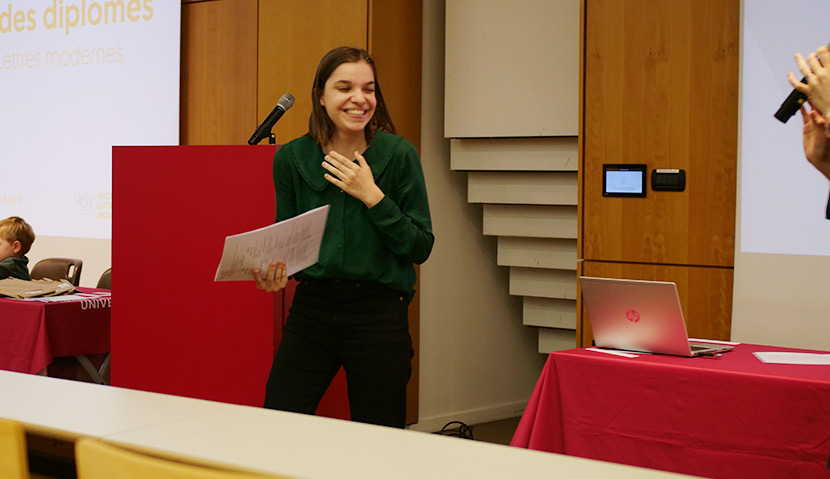 Remise des diplômes Lettres 2022