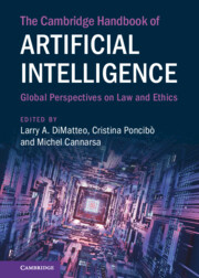 couverture de the cambridge handbook of AI global perspectives on law and ethics