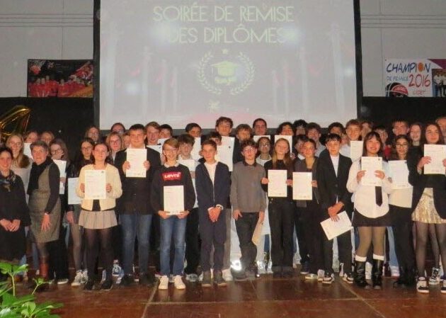 Remise de diplômes : 250 élèves à l’honneur au collège Saint-Pierre