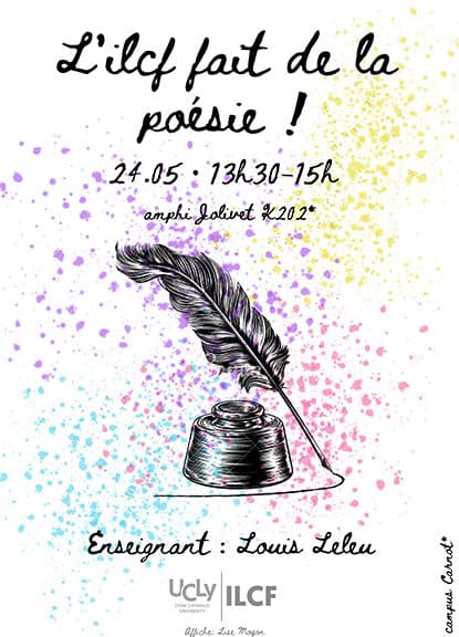 Apprendre le français grâce à la poésie les étudiants de l'ILCF