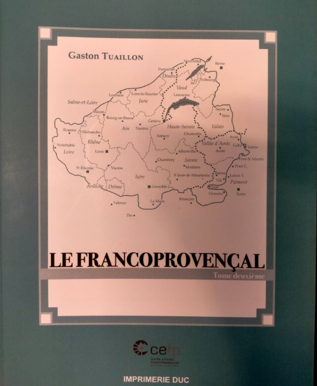 Couverture de l'ouvrage le francoprovençal