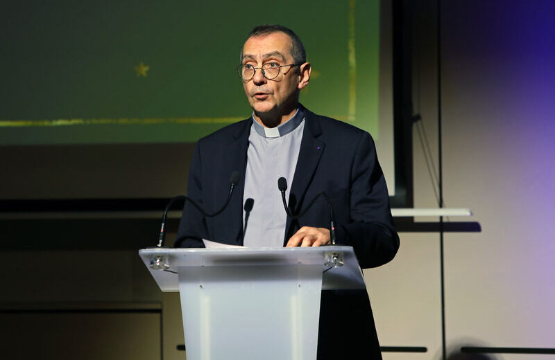 Olivier Artus lors des 30 ans de l'ESQESE, école de QSE de l'UCLy.