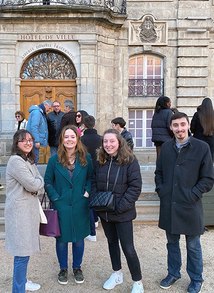 Visite des étudiants Paris Sorbonne Panthéon au Puy-en-Velay