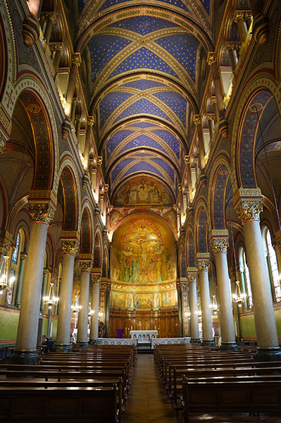 Chapelle du Lycée Saint-Louis Saint-Bruno qui accueille l'Ensemble Céladon en résidence. 