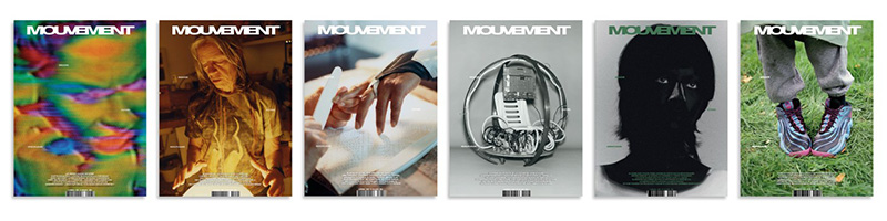 Couvertures du magazine Mouvement