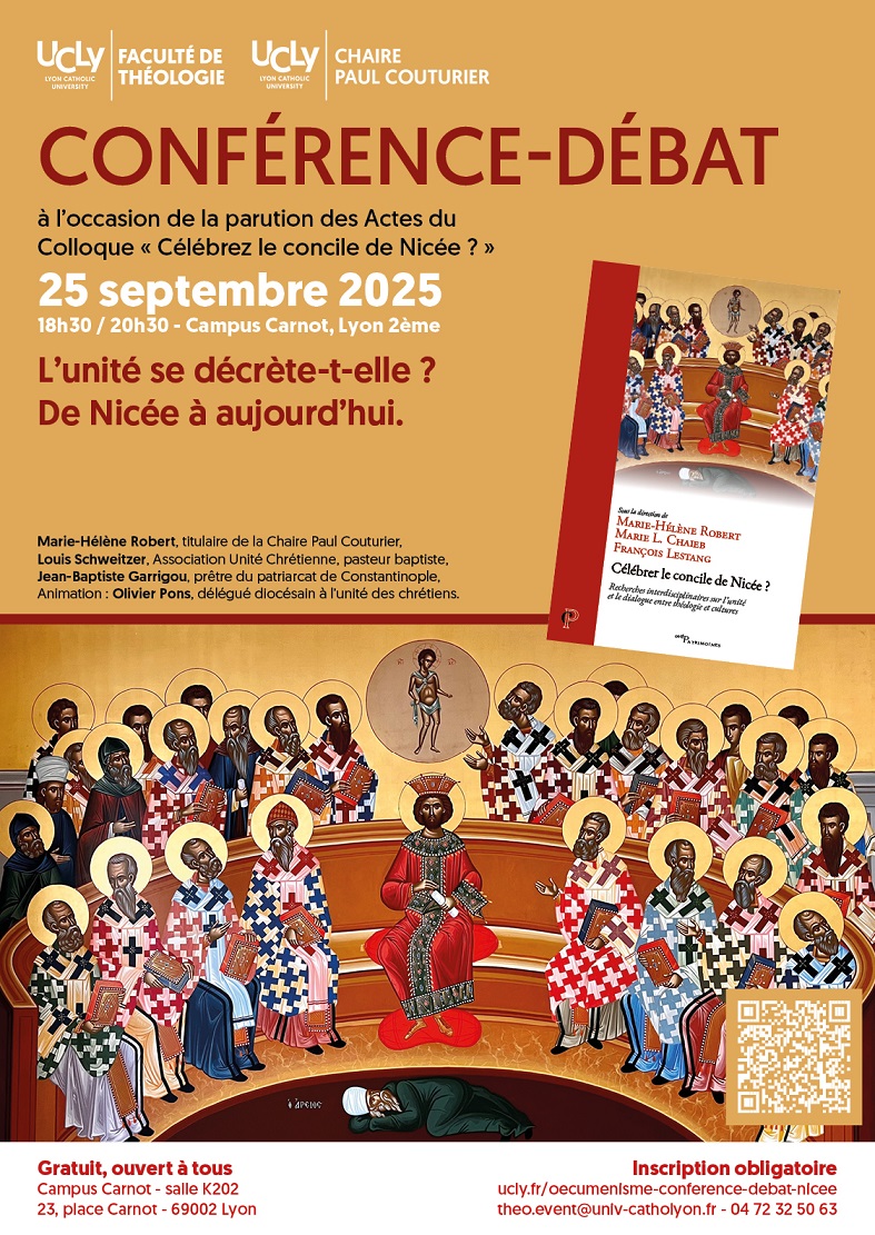 	Affiche A3 Soirée de lancement des actes du colloque de nicée 