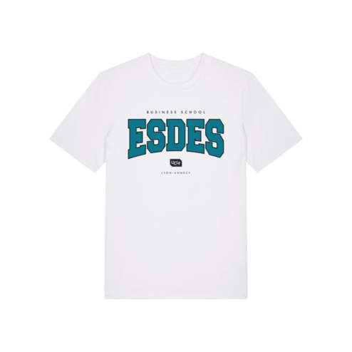 T-shirt blanc ESDES – Classique & élégant