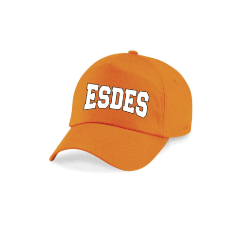 Casquette orange ESDES – Style universitaire