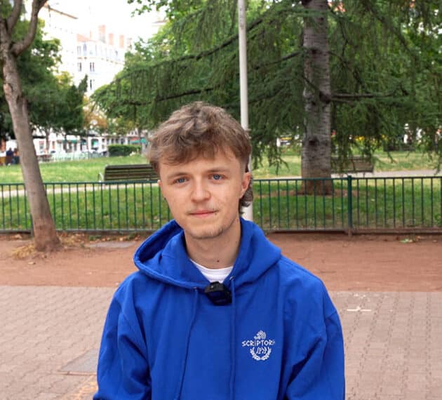 Léo, ancien étudiant de Lettres, entre au CFJ Paris