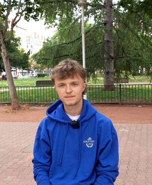 Léo, ancien étudiant de Lettres, entre au CFJ Paris