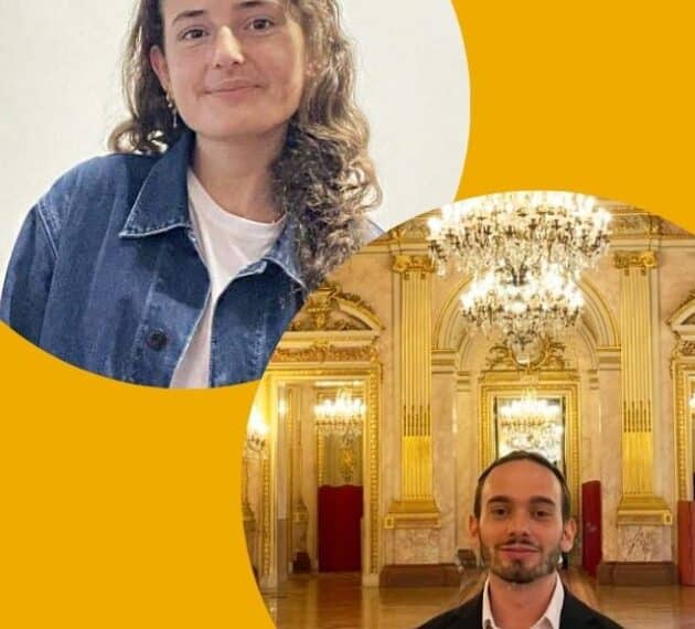 Alexandra et Enzo, étudiants en stage auprès d'un député