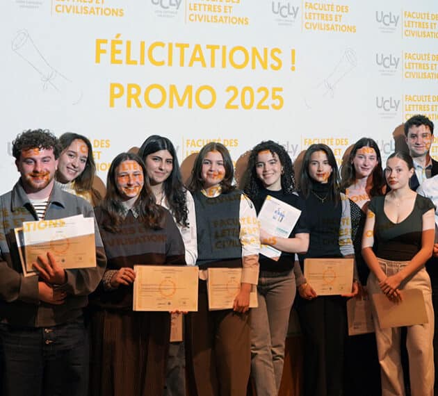 Première remise de diplôme de la Licence d'Histoire de l'UCLy