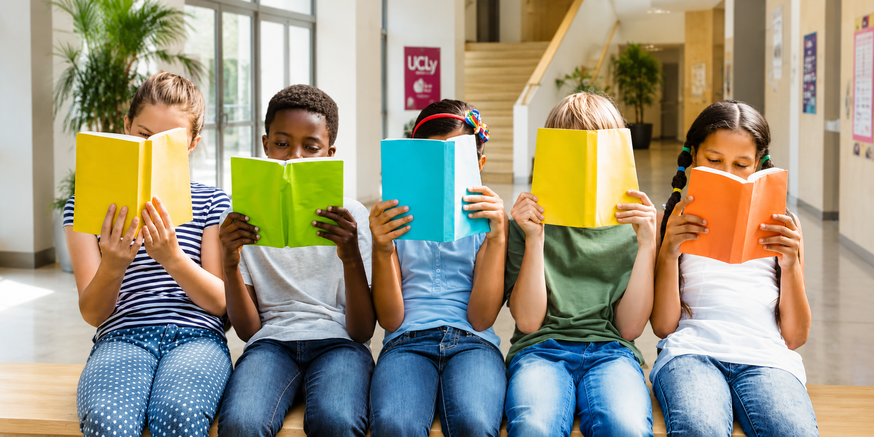 Lecture de contes par la troupe de théâtre de l'UCLy