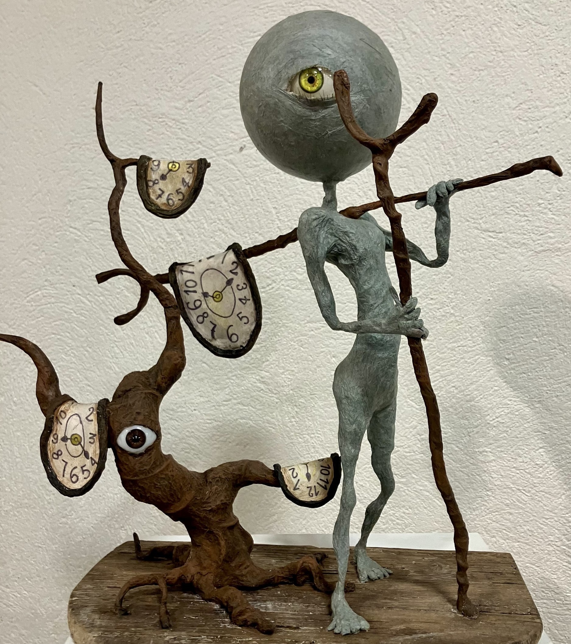 Atelier sculpture en papier mâché
